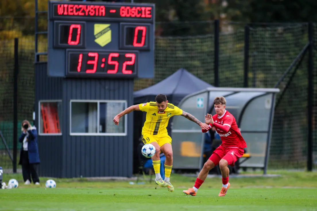 Mecz Wieczysta II Kraków - Wisła II Kraków