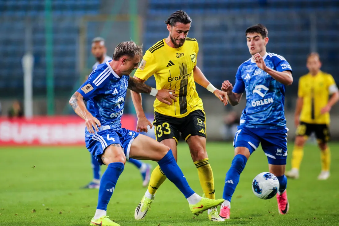 Mecz Wieczysta Kraków - Wisła Płock
