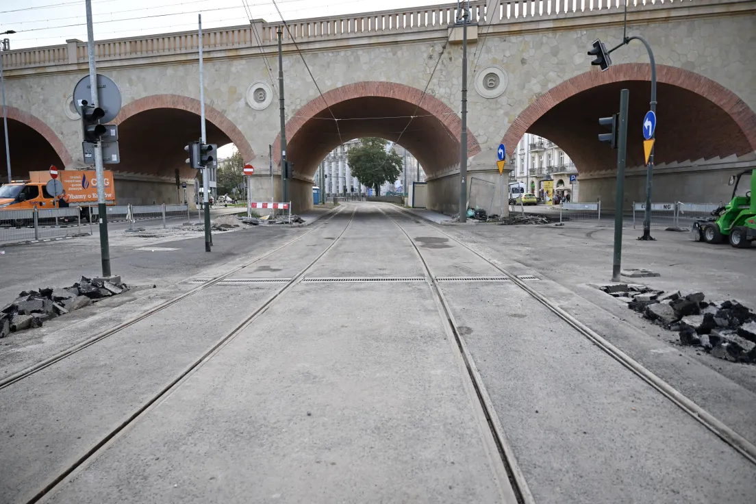 Remont ul. Grzegórzeckiej w Krakowie