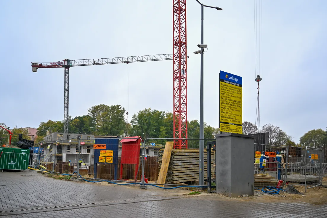 Budowa bloku przy ul. Mistrzejowickiej