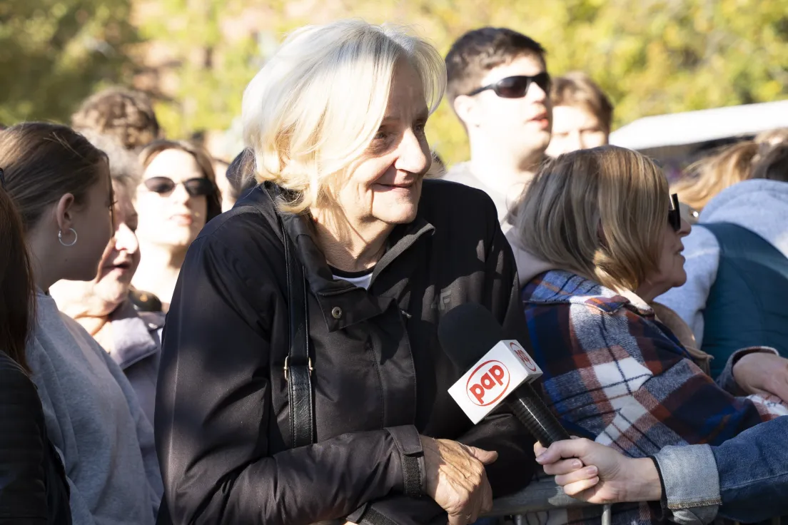 Odsłonięcie gwiazdy Maryli Rodowicz
