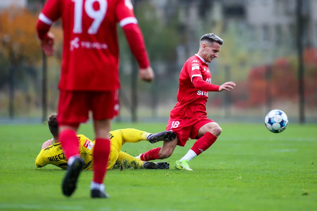 Mecz Wieczysta II Kraków - Wisła II Kraków