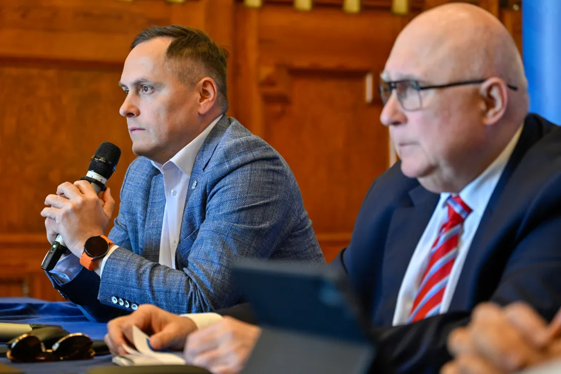 Konferencja podsumowująca akcję płać podatki w Krakowie