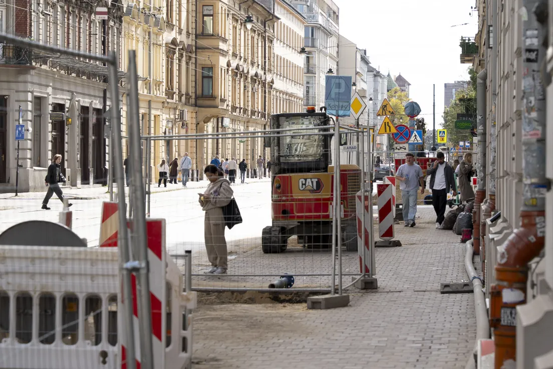 Prace na ul. Starowiślnej