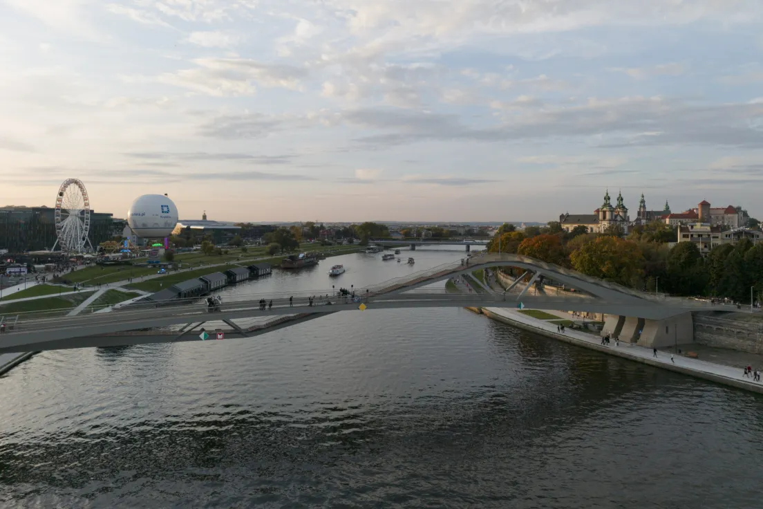 Otwarcie kładki Ludwinów-Kazimierz