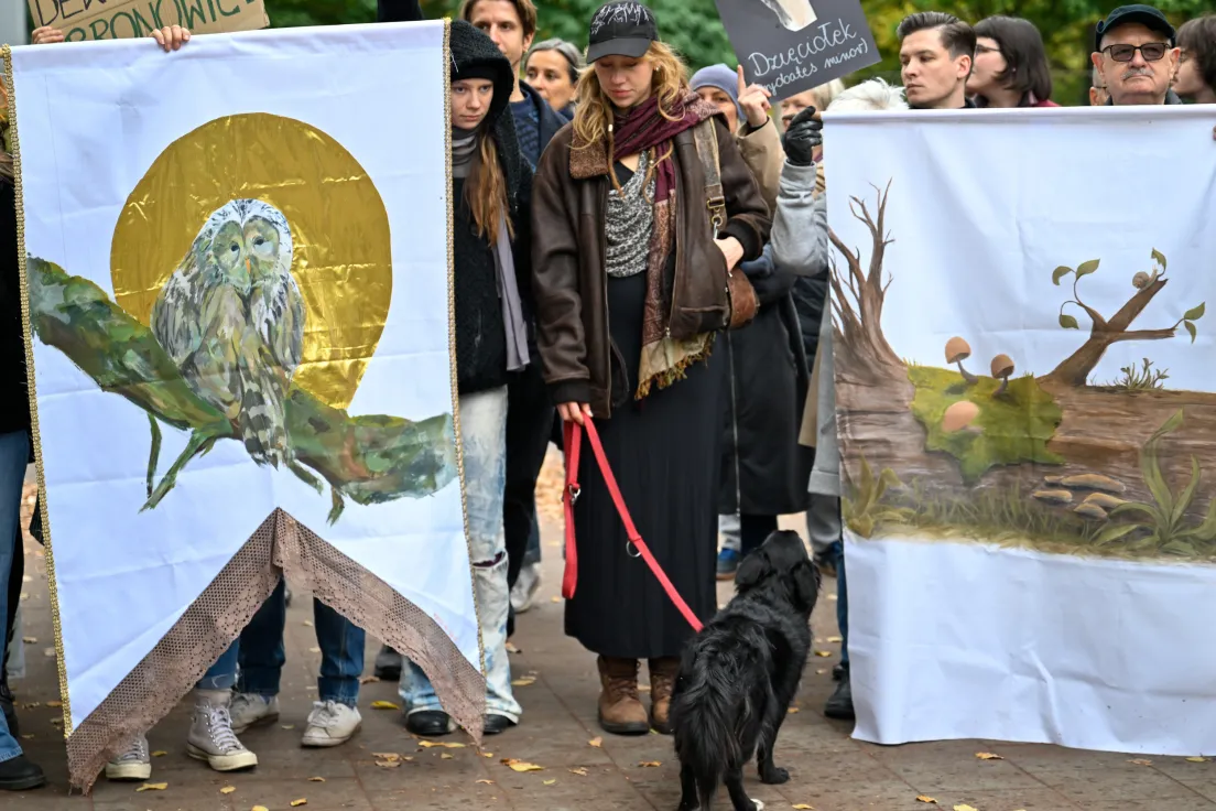 Protest mieszkańców Bronowic przeciwko budowie strzelnicy UKEN