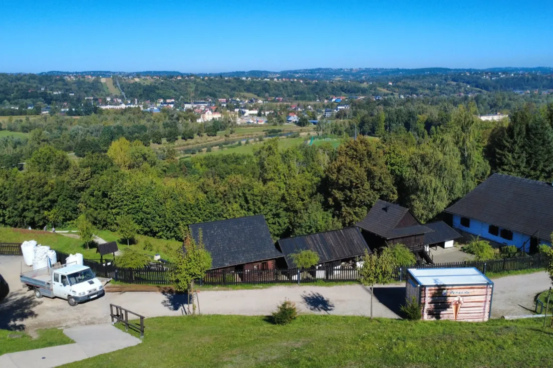Prace - zamek w Dobczycach