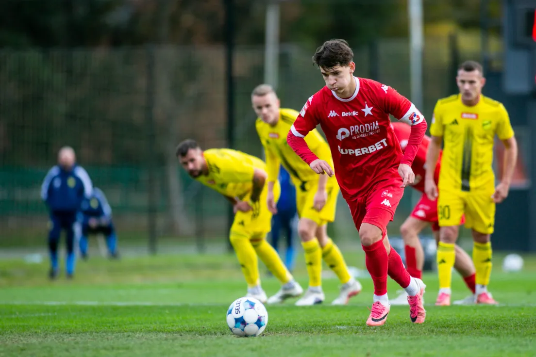 Mecz Wieczysta II Kraków - Wisła II Kraków