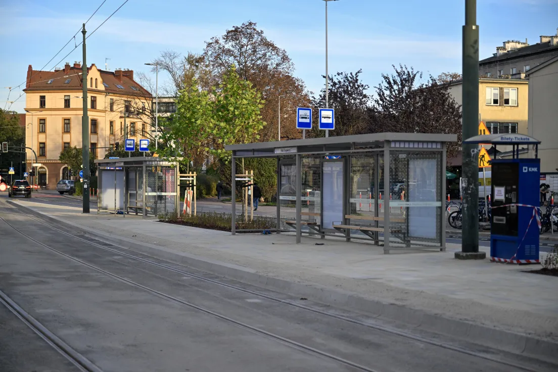 Remont ul. Grzegórzeckiej w Krakowie