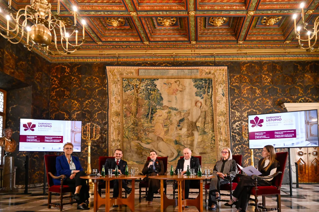 Konferencja zapowiadająca program darmowego listopada na Zamkach w Polsce