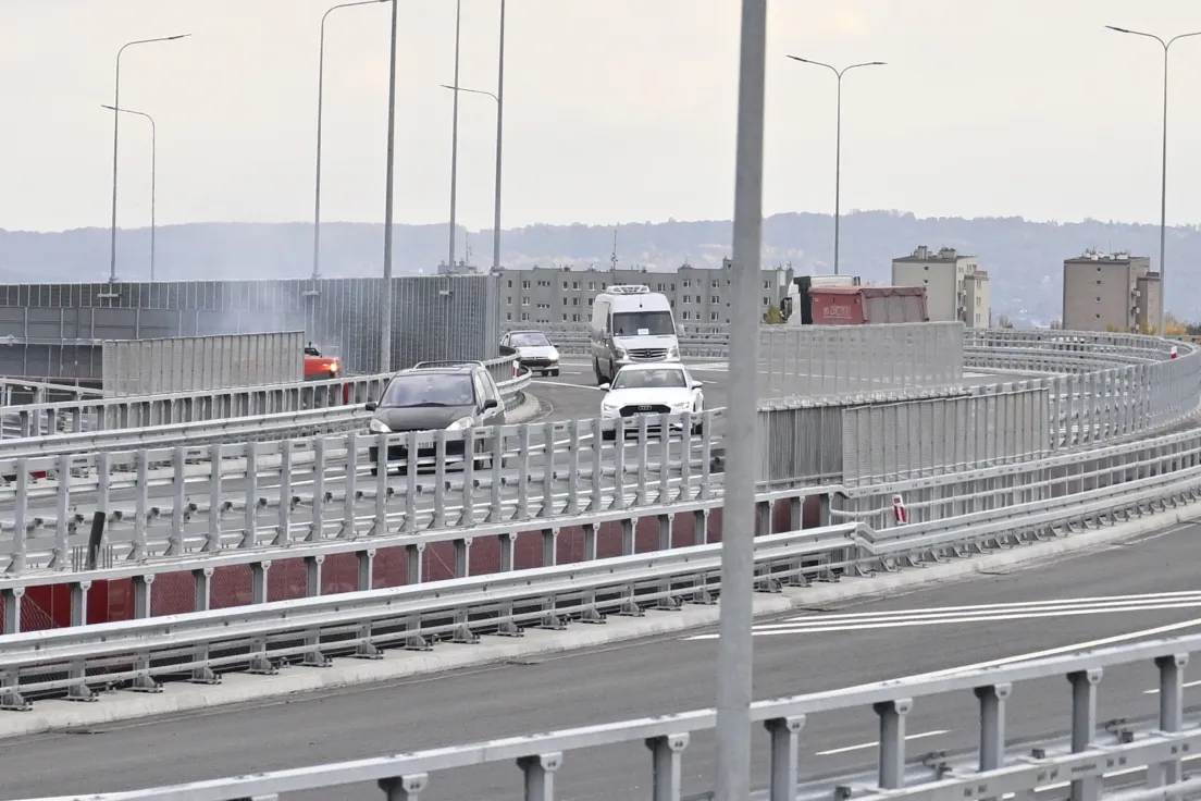 Otwarcie estakad na węźle S7 Kraków Mistrzejowice