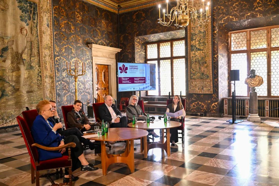 Konferencja zapowiadająca program darmowego listopada na Zamkach w Polsce