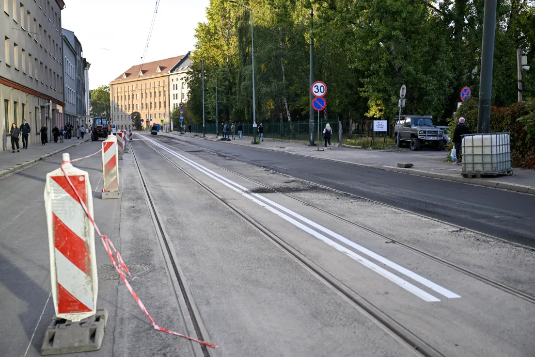 Remont ul. Grzegórzeckiej w Krakowie