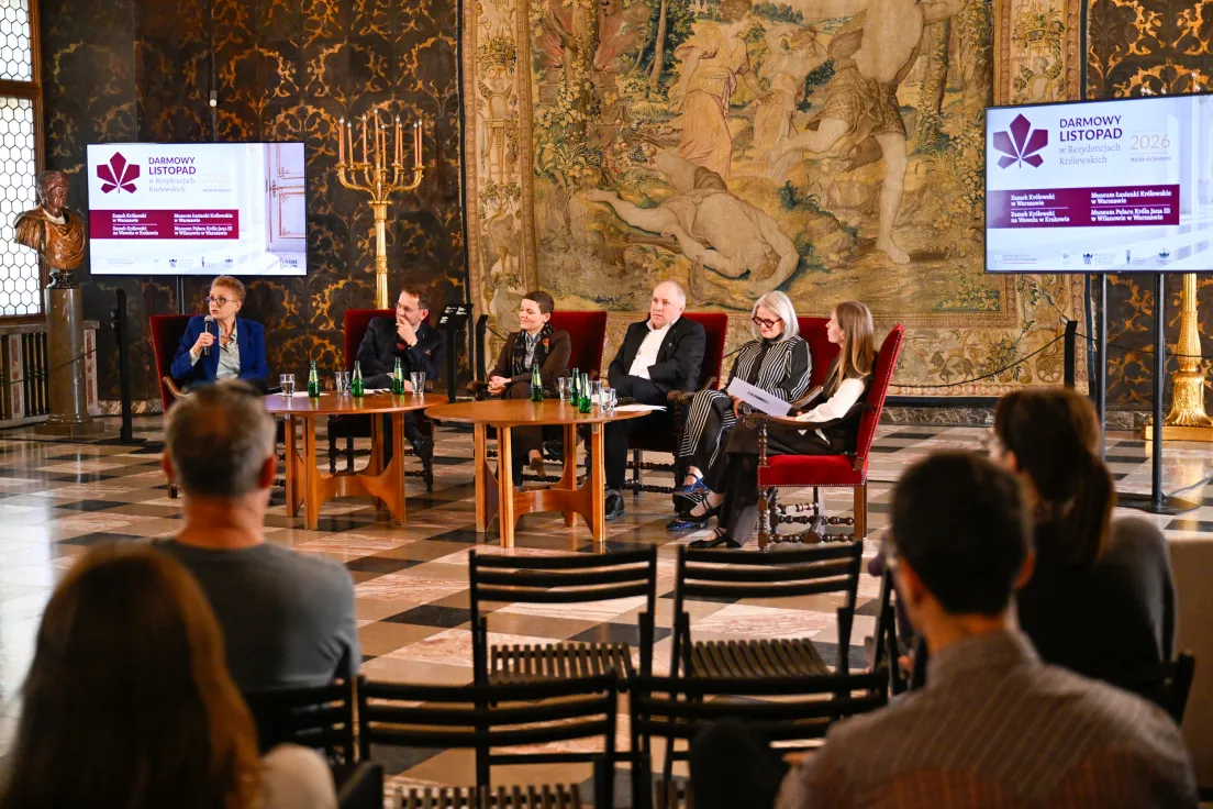 Konferencja zapowiadająca program darmowego listopada na Zamkach w Polsce
