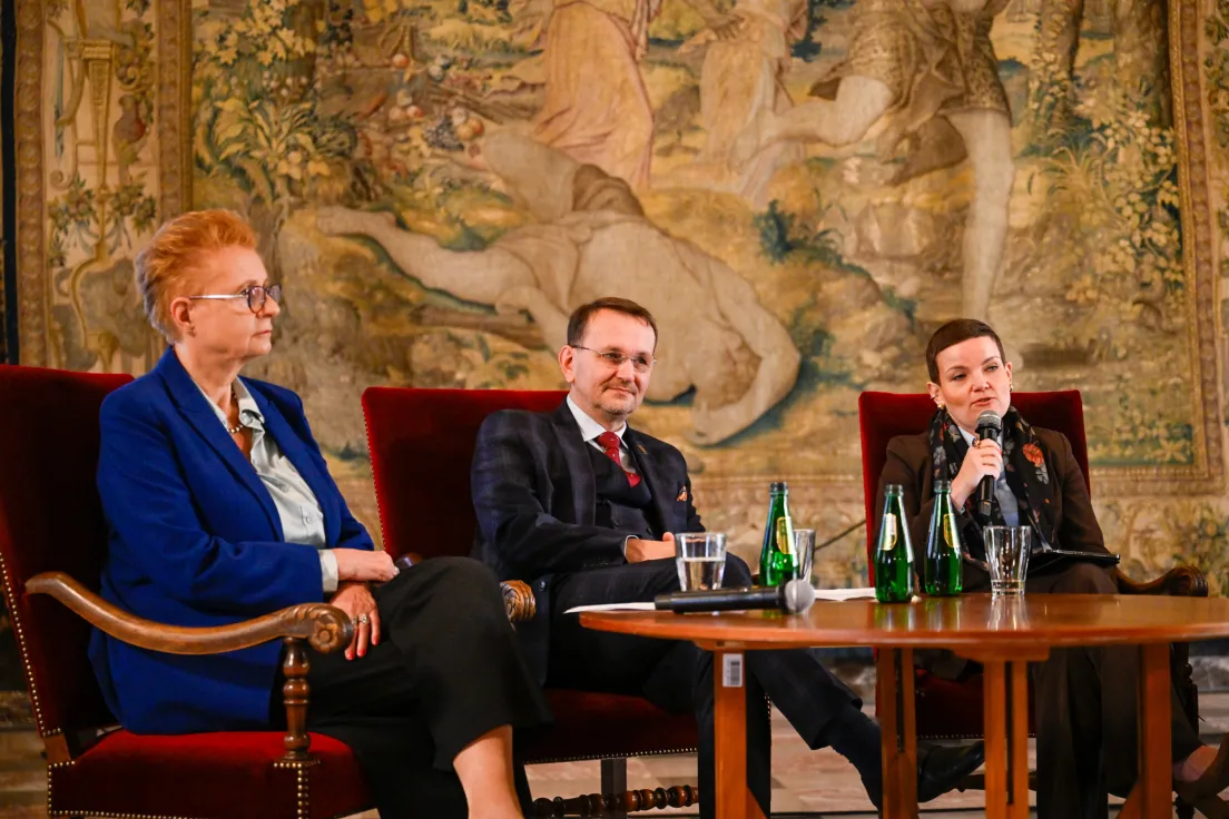 Konferencja zapowiadająca program darmowego listopada na Zamkach w Polsce