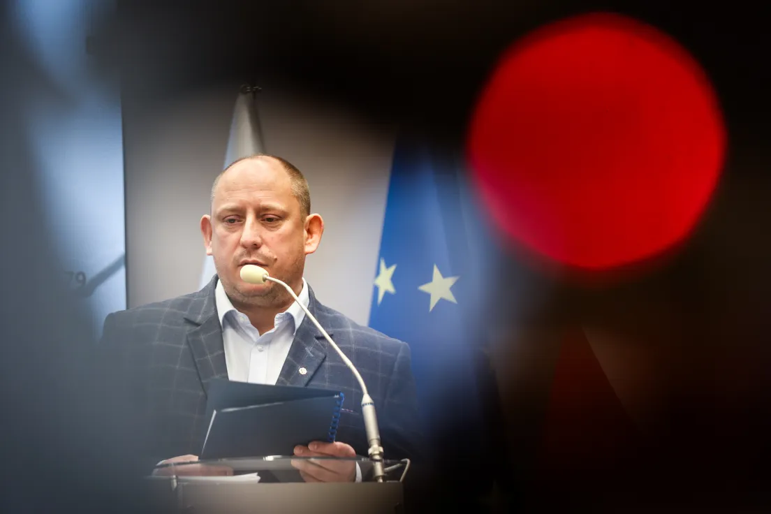 Wojewoda małopolski Krzysztof Klęczar