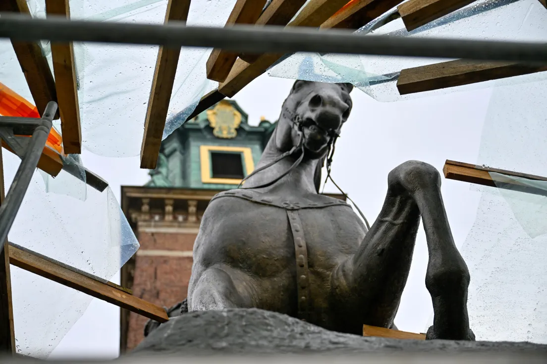 Remont konserwatorski pomnika Kościuszki i bastionu na Wawelu