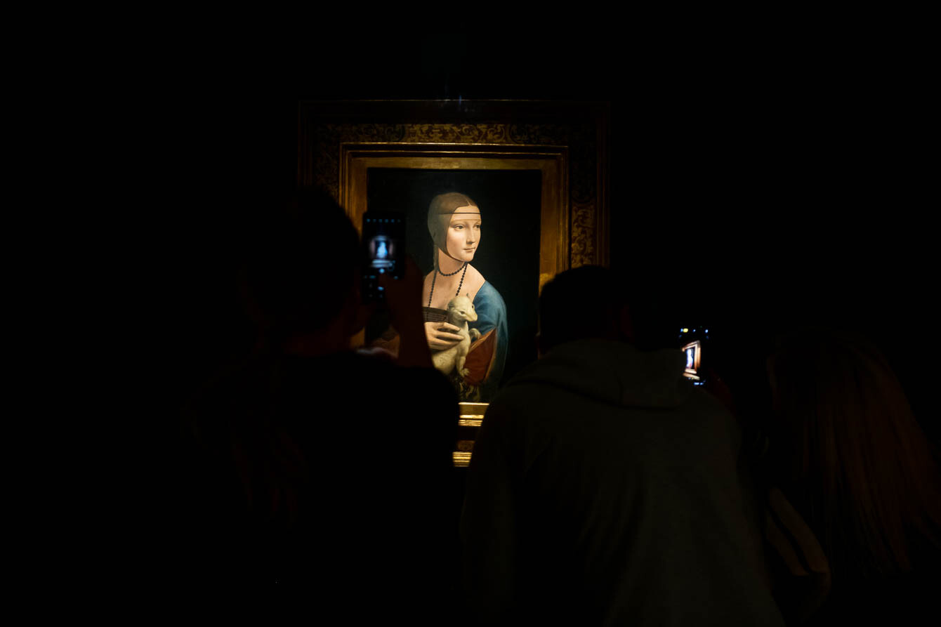 „Dama z gronostajem” w Muzeum Czartoryskich