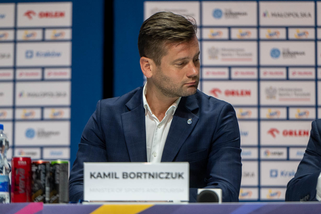 Minister sportu Kamil Bortniczuk | fot. Krzysztof Kalinowski/LoveKraków.pl 