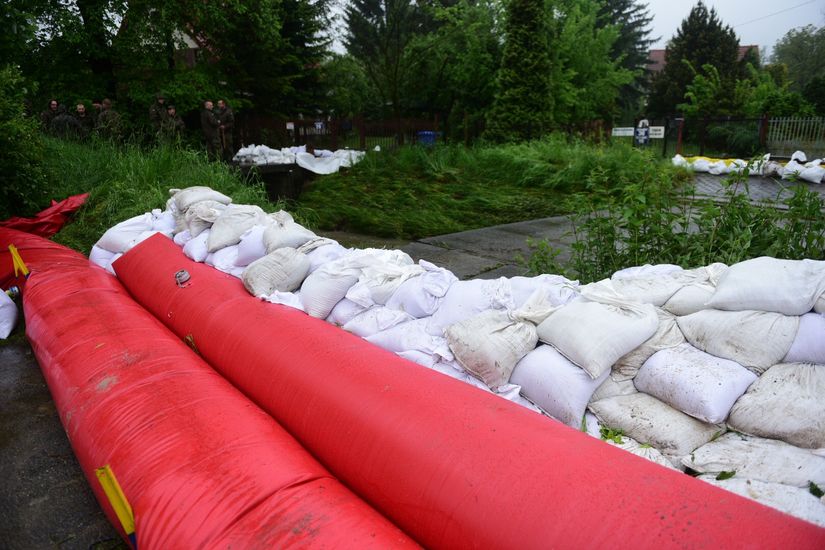 Powódź na terenie Starego Bieżanowa w 2019 roku