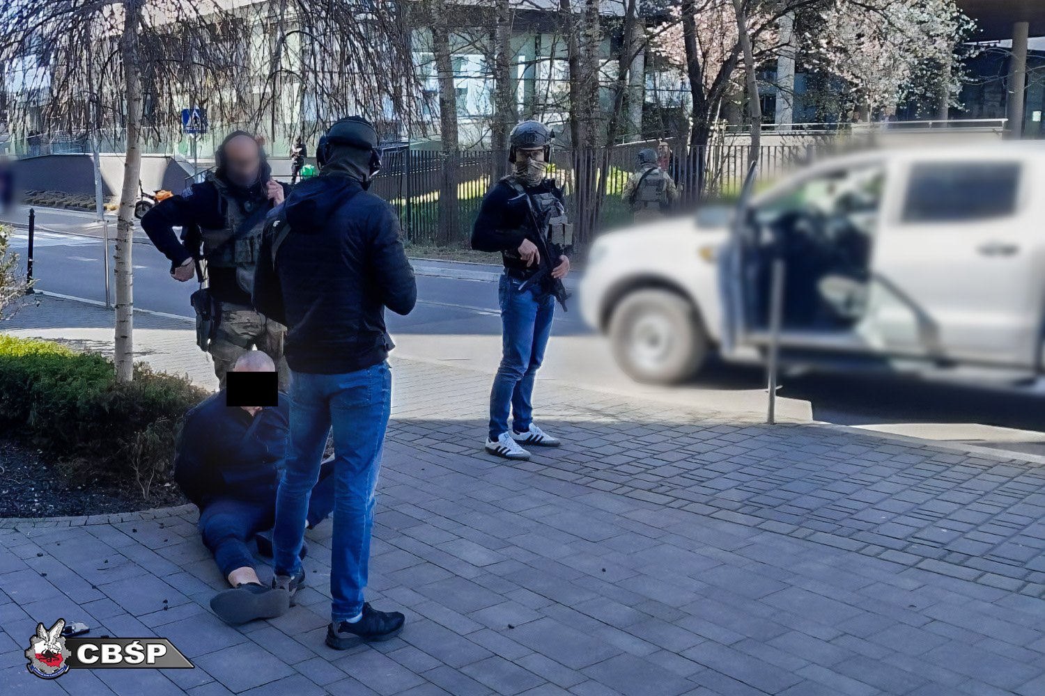 Jeden z zatrzymanych, CBŚP