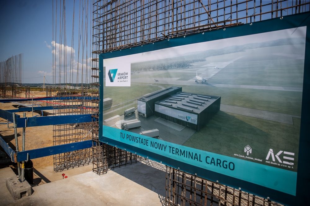 Budowa nowego terminala Cargo