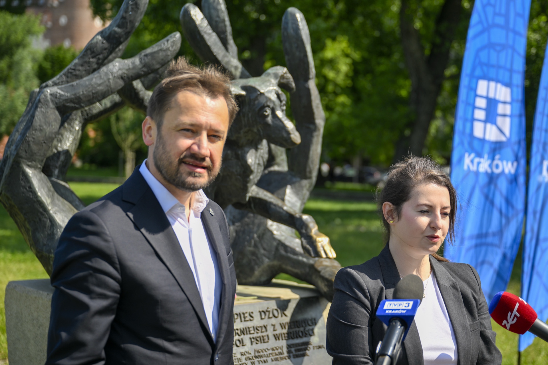 Aleksander Miszalski i Sabina Janeczko, fot. Krzysztof Kalinowski