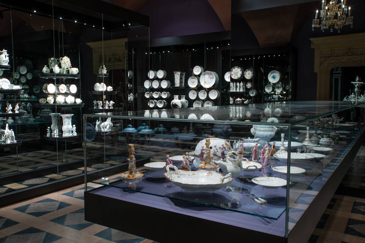 Gabinet porcelanowy cieszy się bardzo dużym zainteresowaniem wśród turystów